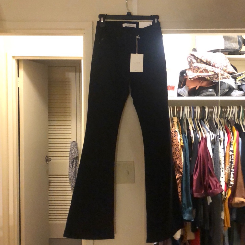 Black denim pants - Never worn!!!
